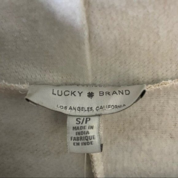 NWT Lucky Brand Women's‎ Camo Print Open-Front Cardigan Sweatshirt Size S - Picture 11 of 12